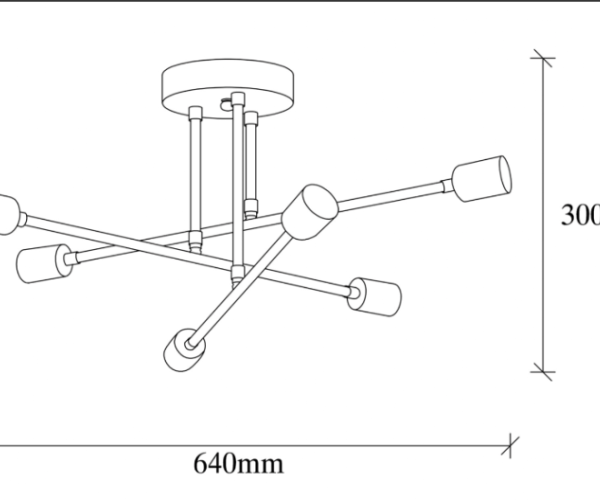 Φωτιστικό οροφής 025