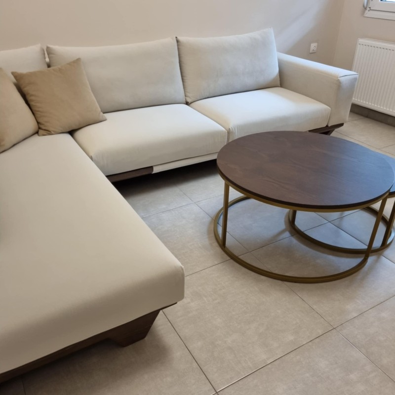 Γωνιακός καναπές Nostos 336 Γωνιακός Καναπές