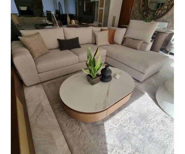 Γωνιακός καναπές Luna Lux 357