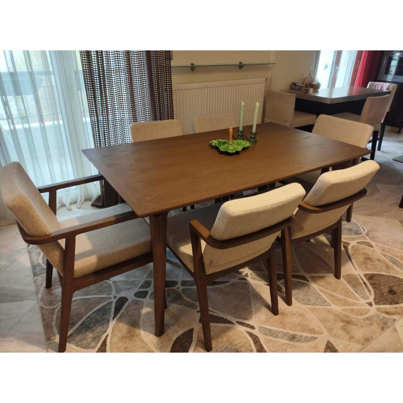 Τραπέζι Hubo wood 159 Τραπέζι