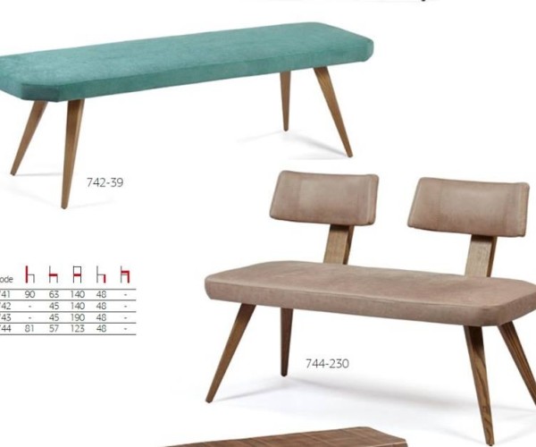 Καθίσματα - παγκάκια Camila 102 Καθίσματα - παγκάκια Camila 102